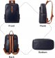Vegan Leather Laptop Backpack for Women 15.6 inch Computer Backpack