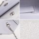Clutch Purses for Women, Sparkling Envelope Evening Bag with Detachable Chain